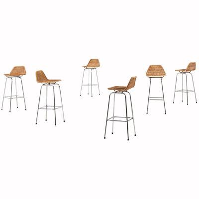 Bar Stools in the style of Charlotte Perriand