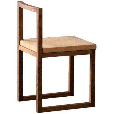 Wood and Cork Chair | Dining or Writing Desk Chair | Porto Chair