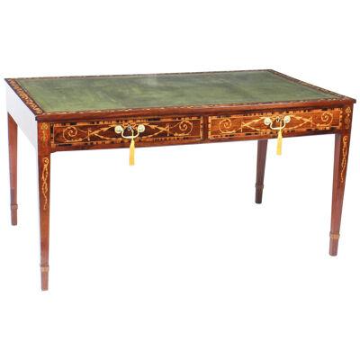 Antique George III Mahogany Library Writing Table Desk C1780 18th Century