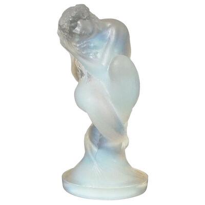 Rene Lalique Opalescent Glass 'Sirene' Statuette