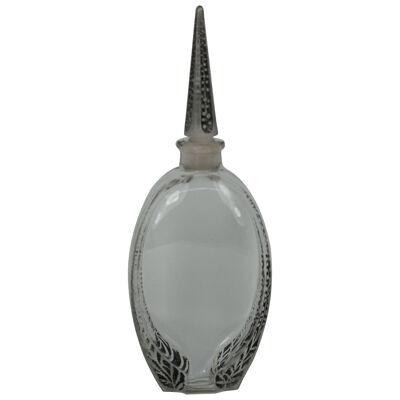 René Lalique Glass Renaud Perfume Bottle