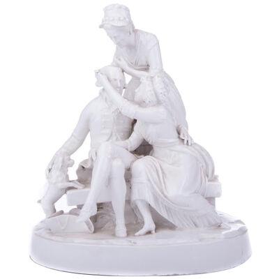 Early 19th Century Capodimonte Figural Group