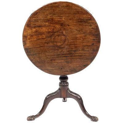 19th Century George III Occasional Tilt-Top Table