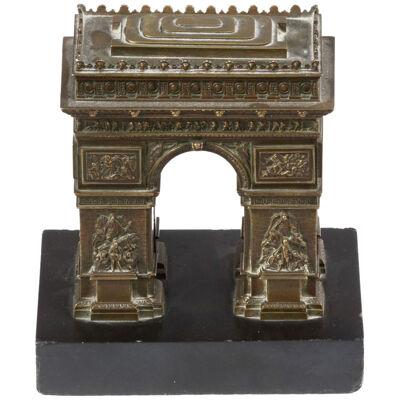 19th Century Bronze Arc de Triomphe