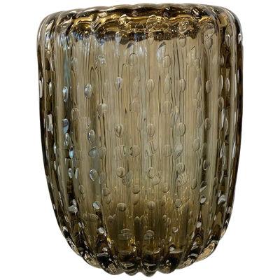 Handmade Multicolors Murano Glass Vase like venini ercole barovier style