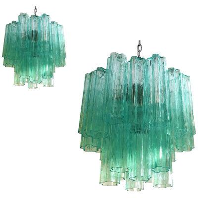 Contemporary Murano Glass Sputnik Chandelier lot of 2 or a pair of chandeliers