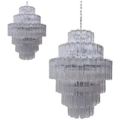 Murano Glass Sputnik Chandelier lot of 2 or a pair of chandeliers