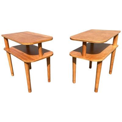 Mid Century Modern Side Tables 1950s, End Tables