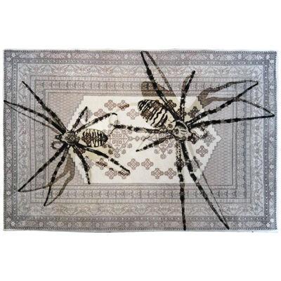 'TWO SPIDERS' - Tapestry, wallpiece