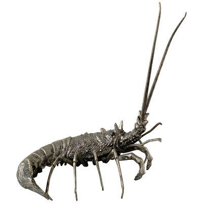 Mauro Manetti pewter Lobster Italy 1950's