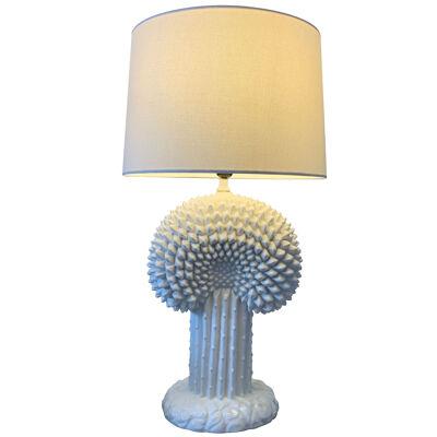 1970’s Ceramic Cactus Lamp Italian