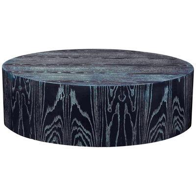 Moon Center Table in Blue by Salma Furniture