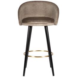Emma Bar Chair with Beech Structure by Salma Furniture