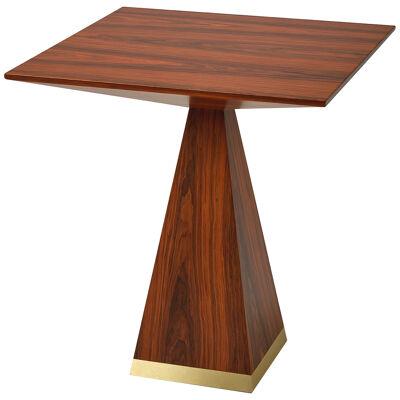 Victoria Dining Table in Iron Wood Veneer by Salma Furniture