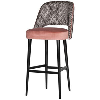 Alice Bar Chair: Upholstered Comfort by Salma Furniture