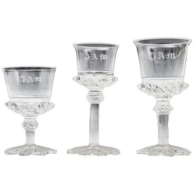 An Exceptional Suite of Cut and Engraved Wine Glasses by John Blades