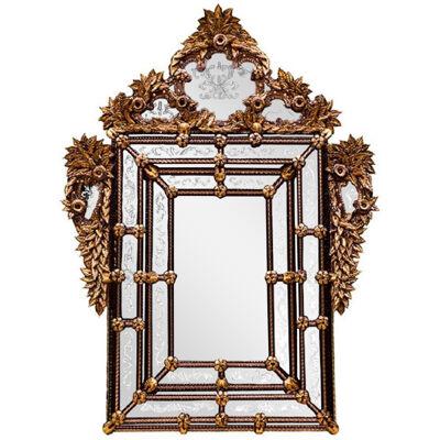 Incredible Handmade Venetian Mirror from Murano