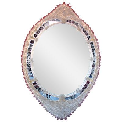 Venetian Mirror Handmade by Fratelli Tosi