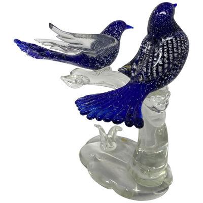 Vintage Murano Glass Birds by Formia