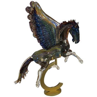 Pegasus Murano Glass Sculpture