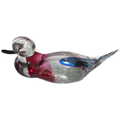 Murano Glass Duck by Furlan