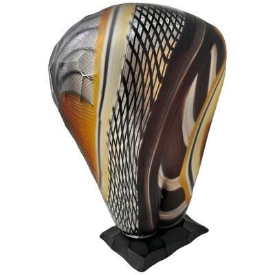 Murano Glass Vase by Schiavon Art Team