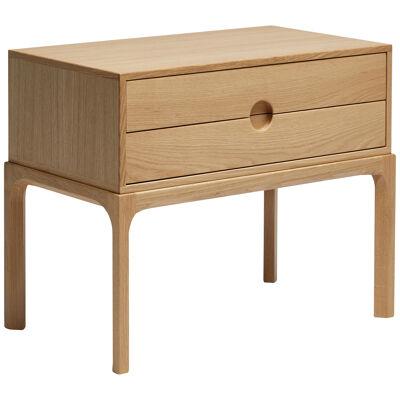 Entry hall furniture or bed table model 1B oak by Kai Kristiansen. New edition