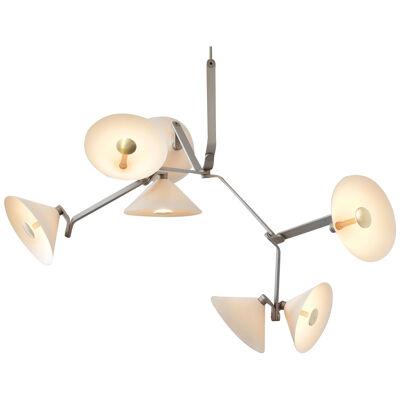 Cone 7 Chandelier by James Dieter