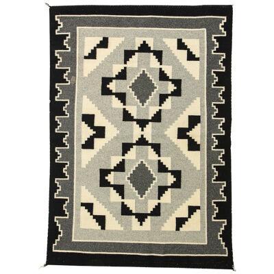 Vintage Navajo Woven Carpet/Saddle Blanket