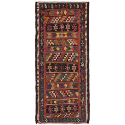 Vintage Persian Bidjar Kilim in Polychromatic Patterns by Rug & Kilim
