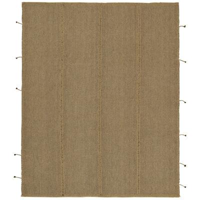 Rug & Kilim’s Contemporary Kilim in Beige-Brown With Muted Stripes