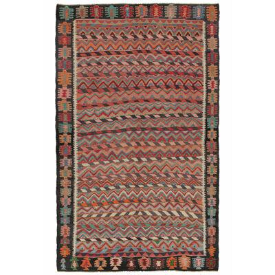 Vintage Bidjar Persian Kilim with Vibrant Geometric Patterns by Rug & Kilim