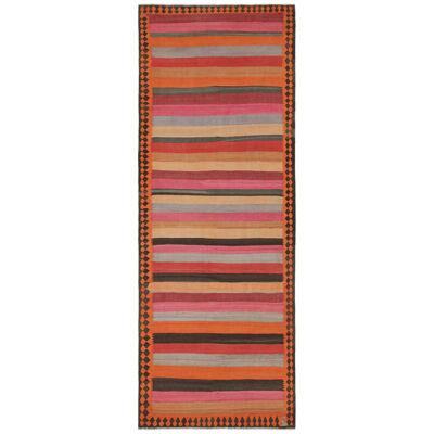 Vintage Northwest Persian Kilim with Multicolor Stripes, from Rug & Kilim