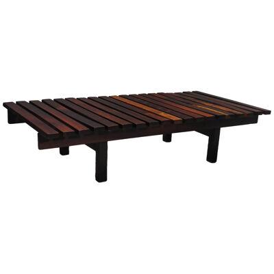 Solid Brazilian Rosewood Bench / Coffee Table