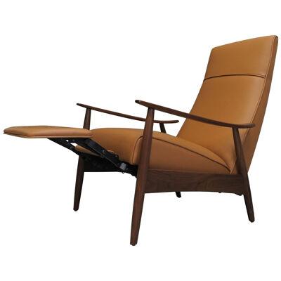 Milo Baughman for Thayer Coggin Walnut Recliner Lounge Chair