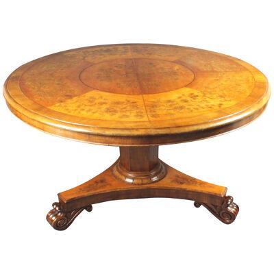 Satinwood Centre Table