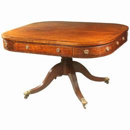 Regency mahogany centre table in the manner of Gillows