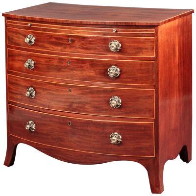 George III Bow-Front Chest of Drawers