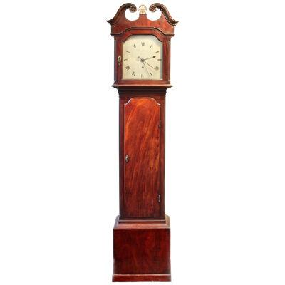 George III Mahogany Regulator Clock