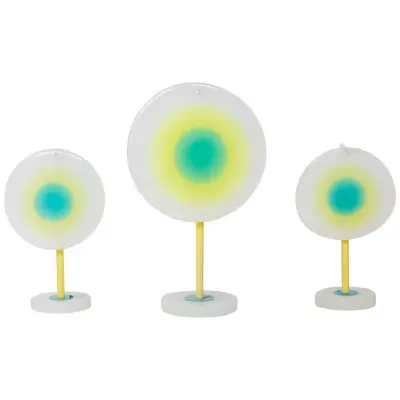Set of Three Italian Modernist Table Lamps