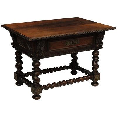 Mid 19th Century Portugese Miniature Rosewood Table