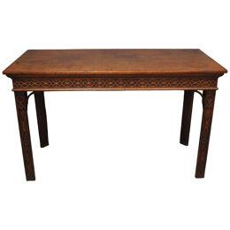 CHIPPENDALE PERIOD MAHOGANY SERVING TABLE