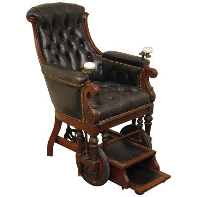 Early Victorian Patent Invalids Armchair