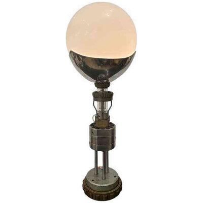 Art Deco Machine Age Steampunk Table Lamp