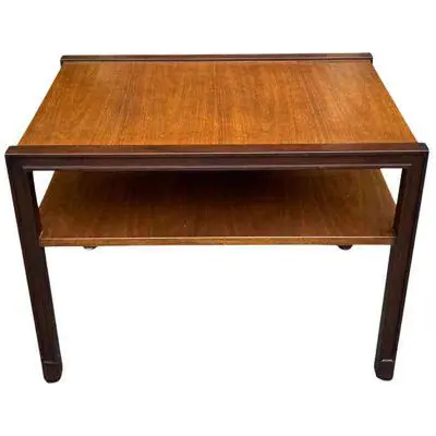 Edward Wormley for Dunbar Simple & Two Tone Side or End Table, 1960s