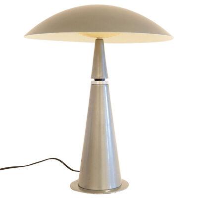 Space Age Table Lamp Aluminor France 1990s