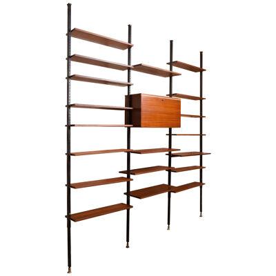Modular Bookcase Royal System Wall Unit,Screen designed by Alfred Hendrickx 