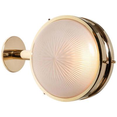 1960s Sergio Mazza Brass 'Gamma' Wall or Ceiling Lights for Artemide
