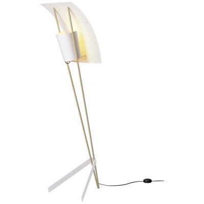 Pierre Guariche Kite Floor Lamp in White for Sammode Studio