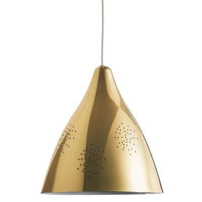 Lisa Johansson-Pape '270' Perforated Polished Brass Pendant